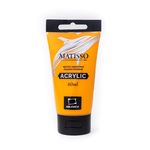Акриловая краска Малевичъ Matisso, желтый темный, 60 мл
