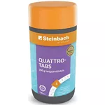 Химия для бассейна Steinbach 752601 Tablete multifuncționale de clor 200 g Quattro tabs, treapta 3, ambalaj 1 kg