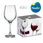 Pahar NADIR NR-7056 (pentru vin rosu 6 buc/490 ml)