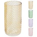 Vază H&S 52553 Vaza din sticla Cilindru D9.8cm, H19сm (în asort.)