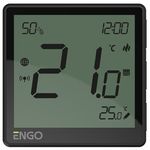 Термостат ENGO Controls EONE-230B prin internet ZigBee, 230V, black