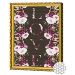 Картина по номерам Art Gallery GA84566 Mozaic cu diamante 40x50cm Poster LOVE