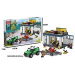 Set de construcție Richi (64312) City Global 630pcs