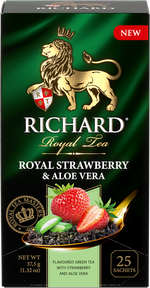 Чай Richard Royal Strawberry & Aloe Vera 25 пак