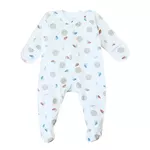 Haine pentru copii Minikin 231520150 Комбинезон MIX 50см Белый c узором