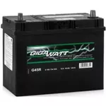 Автомобильный аккумулятор Gigawatt 45AH 330A(JIS) (238x129x227) S4 020 тонкая клема (0185754555)