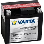 Автомобильный аккумулятор Varta 12V 5AH 120A(EN) (113x70x105) TTZ7S-BS AGM (505902012I314)