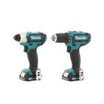 Набор аккумуляторные гайковерт + дрель-шуруповерт Makita DF331D+ TD110D