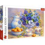 Головоломка Trefl 10466 Puzzles - 1000 - Blue bouquet