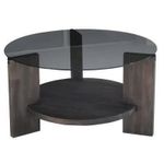 Măsuţă cafea Trendy Mondo, Gri inchis 75x40x75cm