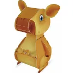 Set de construcție Noriel NOR1207 Mini Puzzle 3D Cangur
