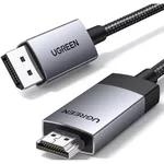 Кабель для IT Ugreen 15774 Cable DP to HDMI 4K@60Hz 2M, Black
