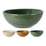 Салатница Promstore 55058 Salatiera din ceramica 15cm Embossed Leaves