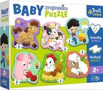 Puzzle Trefl R25E /40 (44000) Baby Progressive La fermă