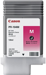 Ink Cartridge Canon PFI-104M magenta,130ml for iPF765,760,755,750,655,650