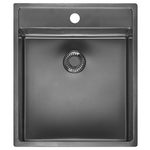 Chiuvetă bucătărie Reginox R41376 New York 40x40 Tapwing Gun Metal II