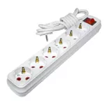 Удлинитель электрический Horoz 200.603.602 6loc 3M 3*1