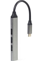 Type-C 3.1 USB Hub, 4-port Output: 3 x USB2.0; 1 x USB3.0, Gembird 