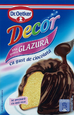 Глазурь со вкусом шоколада Dr. Oetker, 100г