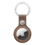 Умный брелок Apple AirTag FineWoven Key Ring Taupe MT2L3