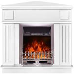 Камин электрический ArtFlame Marina de colt white & Gala silver