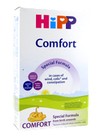 Начальная и последующая молочная формула Hipp Comfort (0+ мес.), 300 г