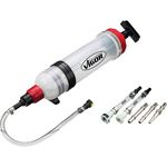 Насос для ГСМ Vigor V4201, шприц плунжерный градацией и адаптерами, 1500 мл