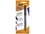 Pix gel roller BIC Gel-ocity Illusion cu gel termosensibil, negru