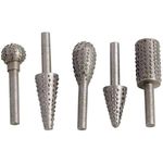 Set de tubulare, bite, duze Raider 159902 Set 5 rașpile pt șlefuit