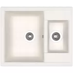 Chiuvetă bucătărie Dr.Gans Astra 620х510х217 Alba