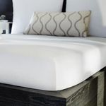 Husa pentru saltea Ibena 6028/010 (Vita) Matratzenschutz Spannbezug 140x200 White
