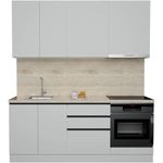 Mobilă pentru bucatarie ArtFlame GOLA White (2 m.l.)