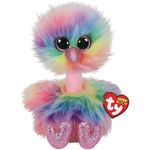 Jucărie de pluș TY TY36281 ASHA pastel ostrich 15 cm