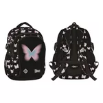 Детский рюкзак St.RIGHT 57847 Ghiozdan scolar 32x21x43cm, Pastel Butterfly