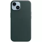 Husă pentru smartphone Apple iPhone 14 Leather Case with MagSafe, Forest Green MPP53