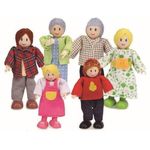 Кукла Hape E3500 Set de papusi Happy Family Caucasian