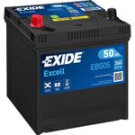 Автомобильный аккумулятор Exide EXCELL 12V 50Ah 360EN 200x173x222 +/- (EB505)