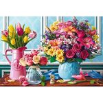 Головоломка Trefl 26157 Puzzles - 1500 - Flowers in vases