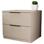 Noptieră Bayro Murano 550x500x450 Positano серый камень