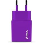 Încărcător cu fir ttec 2SCS20LMR USB to Lightning 2.4A (1.2m), Purple