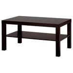 Журнальный столик Ikea Lack 90x55 (Negru-Maro)