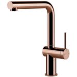 Смеситель кухонный Gessi 60431-030 Inedito Copper PVD