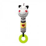 Пищалка плюшевая Babyono Zebra Zack