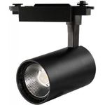 Corp de iluminat interior LED Market Track Spot Light COB 30W, 4000K, B32, 90*145mm, Black