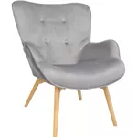 Офисное кресло Deco Leonard catifea Grey HLR20