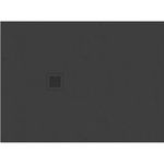 Cadița de duș New Trendy XA03G733010 Tray Slate Pro 120x90x3 Black Matt