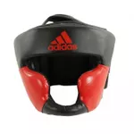 Articol de box Adidas ADIBHG023 Boxing Headguard Black/Red XS