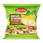 Chipsuri de banane, 120g