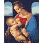 Tablou pe numere Richi (04021) Madona cu Pruncul, Leonardo da Vinci 40x50