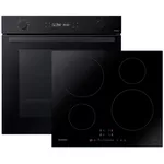 Духовой шкаф и варочная панель Samsung NV7B4125ZAK/WT + NZ64H37070K/WT